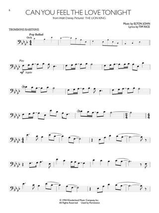 Solos Disney, Trombone / Euphonium (clef de fa)