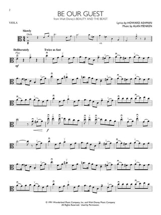 Solos Disney, Violon Alto