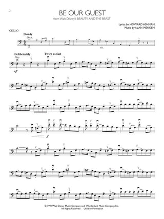 Disney Solos, Cello
