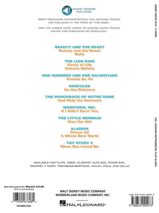 Succès des Films de Disney, Cor français