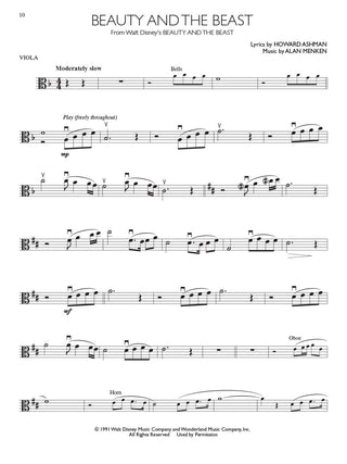 Disney Movie Hits, Viola