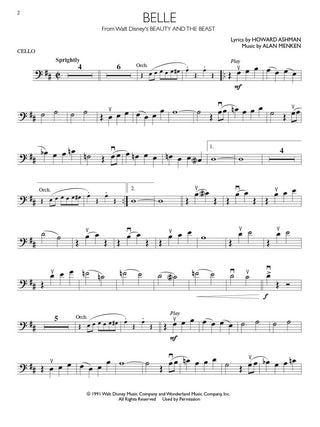 Disney Movie Hits, Cello