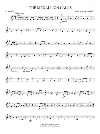 Pirates des Caraïbes, Clarinette