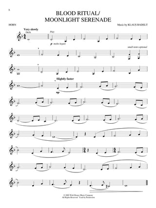 Pirates des Caraïbes, Cor français