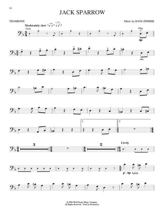 Pirates des Caraïbes, Trombone