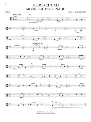 Pirates des Caraïbes, Violon alto