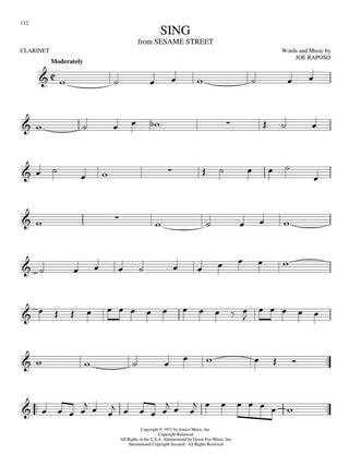 Big Book of Clarinet Songs