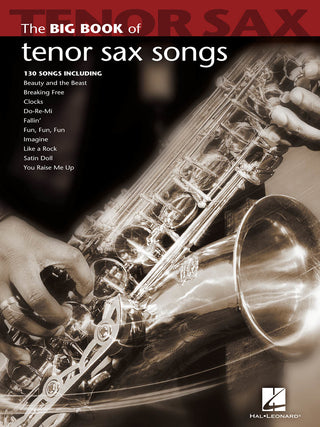 Grand livre de chansons pour sax ténor