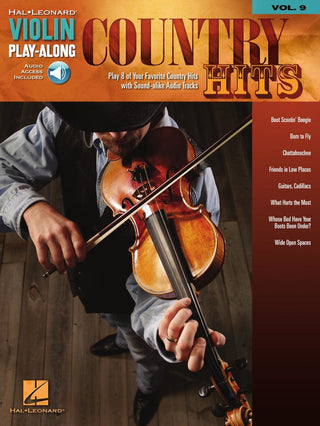 Country Hits, Violin Play-Along Vol. 9