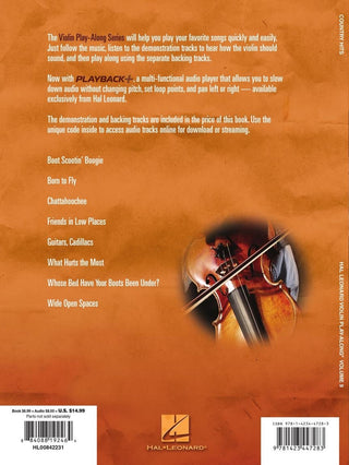 Country Hits, Violin Play-Along Vol. 9