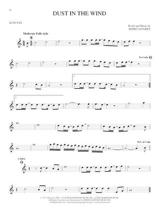Chansons Essentielles pour Sax Alto