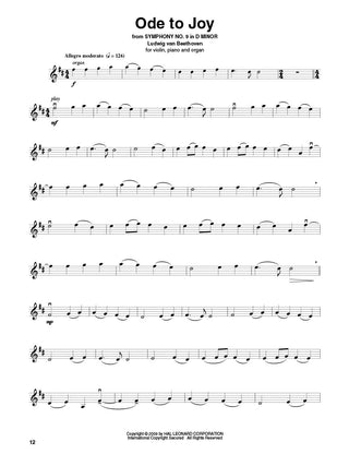 Classiques de mariages, Violon Play-Along Vol. 12