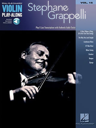 Stéphane Grappelli, Violon Play-Along Vol. 15