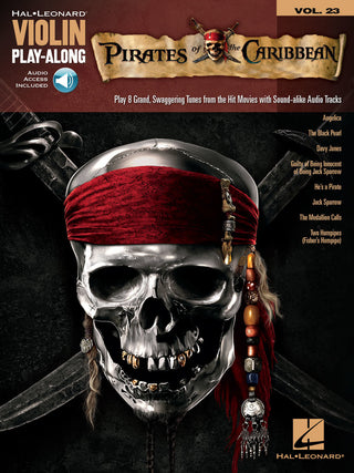 Pirates des Caraïbes, Violon Play-Along Vol. 23