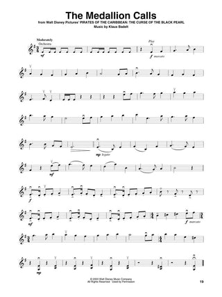 Pirates des Caraïbes, Violon Play-Along Vol. 23