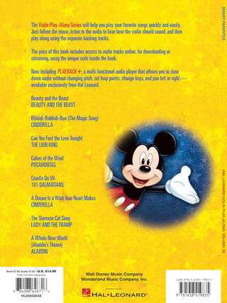 Disney Favorites, Violin Play-Along Vol. 29