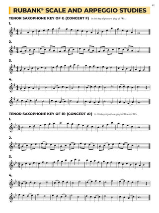Essential Elements (Online) - Tenor Sax