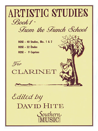 Études artistiques, Livre 1 (École française) - Clarinette