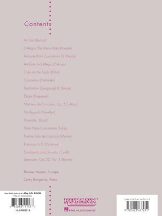 Collection Concert et Concours, Trompette