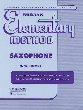 Rubank Elementary Method, Alto Sax / Tenor Sax