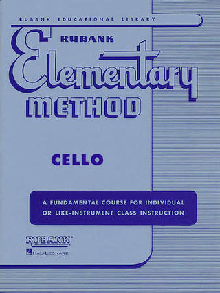 Méthode Élémentaire Rubank, Violoncelle