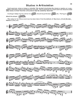 Rubank Advanced Method - Vol. 1, Clarinet