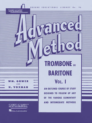Rubank Advanced Method - Vol. 1, Trombone / Baritone