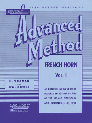 Rubank Advanced Method - Vol. 1, French Horn