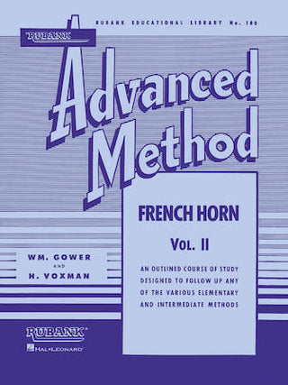 Rubank Advanced Method - Vol. 2, French Horn