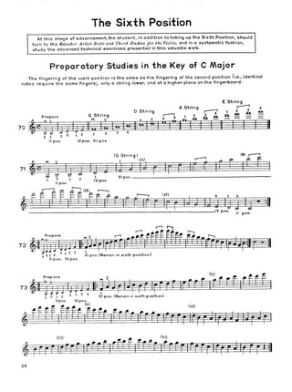 Introducing the Positions for Violin, Vol. 2 (2nd, 4th, 6th & 7th)