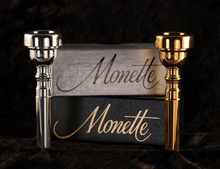 Monette Tradition Plus Gold Plated Trumpet Mouthpiece