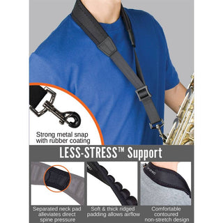 Courroie Saxophone Protec 22" ''Less Stress'' Crochet Métal