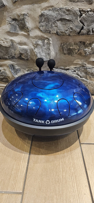 Tank Drum Earth Mi Equinoxe Bleu