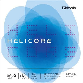 Helicore Hybrid Bass String Set - 3/4 Scale