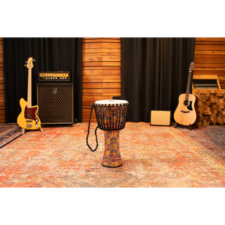 Djembe Meinl Rope Tuned Travel Series 12'' Kenyan Quilt