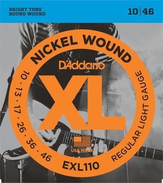 Cordes Guitare Électrique D'Addario Nickel Wound