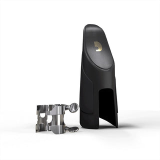 Ligature Clarinette Basse Rico H avec Couvre Bec