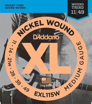 Cordes Guitare Électrique D'Addario Nickel Wound