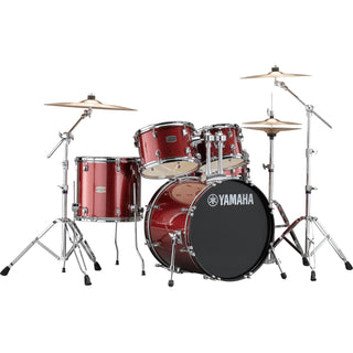 Yamaha Rydeen Drum Kit (10", 12", 14", Snare Drum, 20") with Hardware, Cymbals and Drum Stool