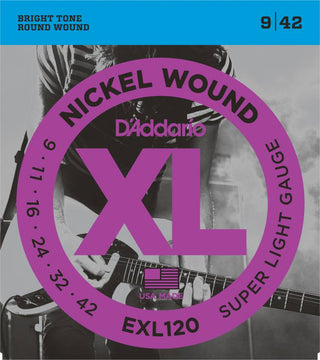 Cordes Guitare Électrique D'Addario Nickel Wound