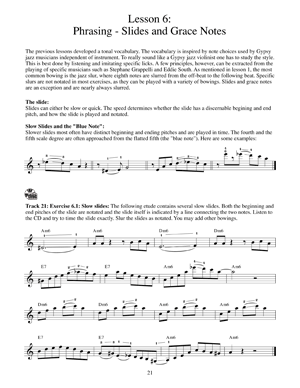 Apprendre le Jazz Gypsy Violon