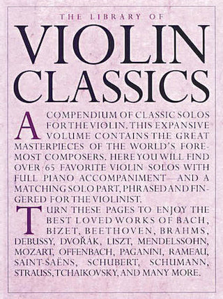 Bibliothèque des classiques du violon