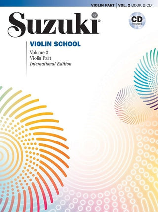 Suzuki Violin School, Vol. 2 (International Edition) - Book & CD