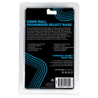 Ernie Ball "Select" Peg Winder for Bass Guitar