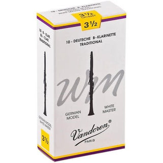 Vandoren White Master Traditional Bb Clarinet Reeds