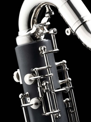 Backun Alpha Low Eb Bass Clarinet (Silver Keys & Hardshell Case)