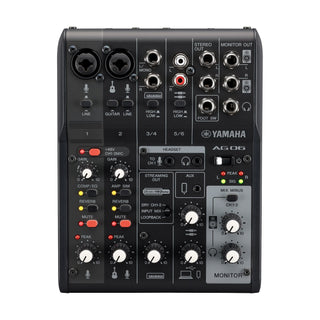 Console Yamaha AG06 MK2