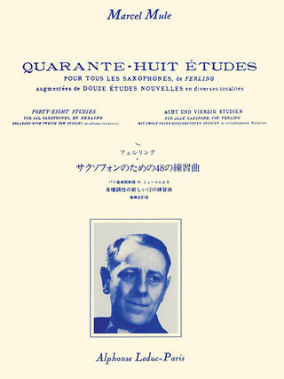 48 études pour saxophone de Ferling Mule
