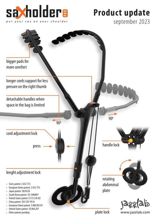 Harnais Saxophone SaxHolder Pro