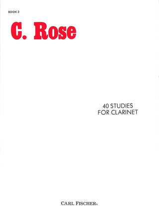 40 Studies for Clarinet No. 2 - Rose